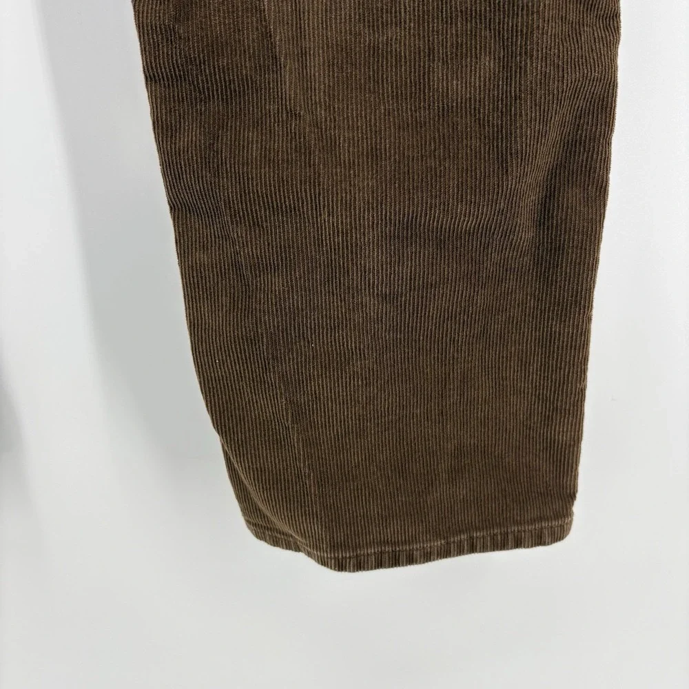 J Crew 770 Straight Fit Corduroy Pants Mens 32x32(31.5) Brown Preppy‎